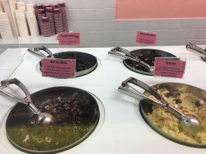 Keksteigauswahl wie in einem Eiscafé